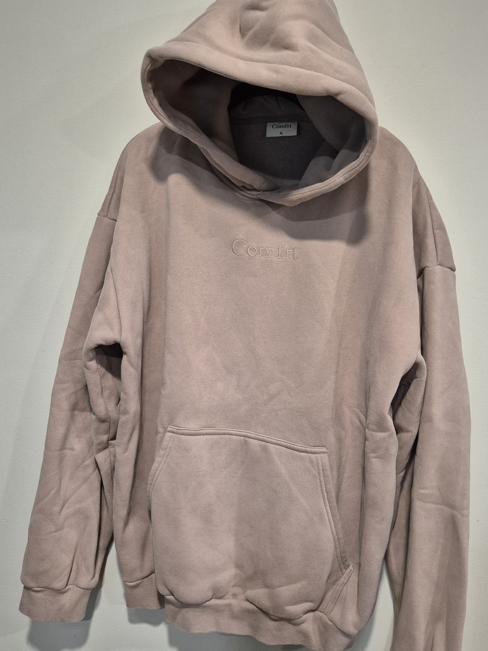 Comfrt Taupe Pullover Hoodie